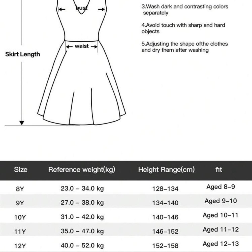 SHEIN Black Dress with Pink Accent for Kids - Picture 7 of 7